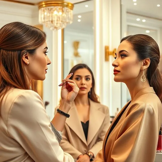 سالن زیبایی مریم اکبری سالن زیبایی زنانه در تهران نوبنیاد