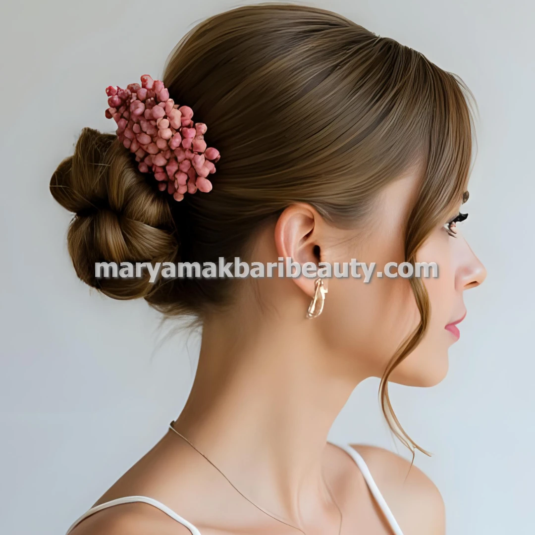 سالن آرایشی و زیبایی کوتاهی و شینیون مو عروس در پاسداران